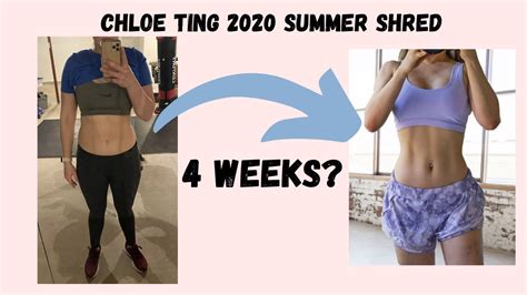 chloe ting summer shred 2020